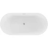 Vonia Mexen Paola, 150 x 75 cm, Baltas matt + Brushed nickel persipylimas