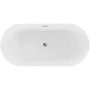 Vonia Mexen Paola, 150 x 75 cm, Baltas matt + Chrome persipylimas
