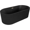 Vonia Mexen Paola, 150 x 75 cm, Juodas matt + Brushed copper persipylimas