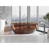 Vonia Mexen Pure Cherry Transparent, 170 x 80 cm, korek chrom - 58071708009