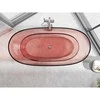 Vonia Mexen Pure Coral Transparent, 170 x 80 cm, korek chrom - 58071708004
