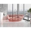 Vonia Mexen Pure Coral Transparent, 170 x 80 cm, korek chrom - 58071708004