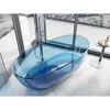 Vonia Mexen Pure Denim Transparent, 170 x 80 cm, su chromo dangteliu