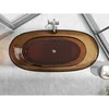 Vonia Mexen Pure Earth Transparent, 170 x 80 cm, su chromo dangteliu
