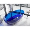 Vonia Mexen Pure Sapphire Transparent, 170 x 80 cm, su chromo dangteliu - 58071708016