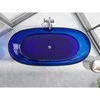 Vonia Mexen Pure Sapphire Transparent, 170 x 80 cm, su chromo dangteliu - 58071708016