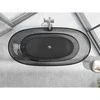 Vonia Mexen Pure Smoke Transparent, 170 x 80 cm, su chromo dangteliu