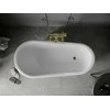 Vonia Mexen Retro, 170x75 cm, Baltas+Gold