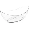 Vonia Mexen Vea Clear Transparent, 180 x 80 cm, su chromo dangteliu
