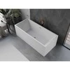 Vonia Mexen Vigo, 178,5 x 80 cm, Baltas + Brushed copper persipylimas