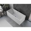 Vonia Mexen Vigo, 178,5 x 80 cm, Baltas + Gun metal persipylimas