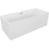Vonia Mexen Vigo, 178,5 x 80 cm, Baltas + Brushed copper persipylimas