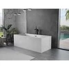 Vonia Mexen Vigo, 178,5 x 80 cm, Baltas + Juodas persipylimas