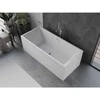 Vonia Mexen Vigo, 178,5 x 80 cm, Baltas + Chrome persipylimas