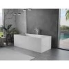 Vonia Mexen Vigo, 178,5 x 80 cm, Baltas + Baltas persipylimas