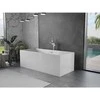 Vonia Mexen Vigo, 178,5 x 80 cm, Baltas + Chrome persipylimas