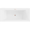 Vonia Mexen Vigo, 178,5 x 80 cm, Baltas/Juodas + Brushed copper persipylimas