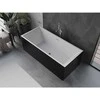 Vonia Mexen Vigo, 178,5 x 80 cm, Baltas/Juodas + Chrome persipylimas