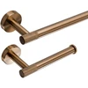 Vonios kambario aksesuarų rinkinys Rea Grid, Brushed Copper, 4 dalys
