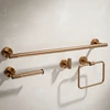 Vonios kambario aksesuarų rinkinys Rea Grid, Brushed Copper, 4 dalys