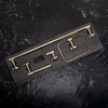 Vonios kambario aksesuarų rinkinys Rea Grid, Gold, 4 dalys