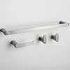 Vonios kambario aksesuarų rinkinys Rea Mati, Brushed Nickel, 4 dalys