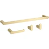 Vonios kambario aksesuarų rinkinys Rea Mati, Brushed Gold, 4 dalys