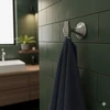 Vonios kambario kabliukas Rea Aristo 16101, Brushed Nickel
