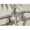 Vonios kambario kabliukas Rea Galo 5705, Brushed Nickel
