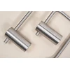 Vonios kambario kabliukas Rea Prism 9706, Brushed Nickel
