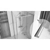 Vonios kambario lentynėlė Rea SF02, 60 cm, Brushed Steel