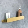 Vonios kambario lentynėlė Rea SF03, 45 cm, Brushed Gold