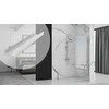 Vonios kambario lentynėlė Rea SF03, 60 cm, Brushed Steel