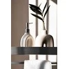 Vonios kambario lentynėlė su rankšluosčių kabykla Rea SF01, 45 cm, Brushed Steel