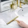 Vonios kambario stiklo valytuvas REA, Brushed Gold
