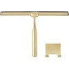 Vonios kambario stiklo valytuvas REA, Brushed Gold