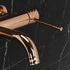 Vonios maišytuvas REA Lungo Diamond su dušo komplektu, Copper