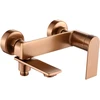 Vonios maišytuvas su dušo komplektu REA Storm, Brushed Copper