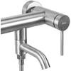 Vonios maišytuvas su dušo komplektu REA Clif, Brushed Nickel Inox