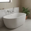 Vonios maišytuvas su dušo komplektu REA Argon, Brushed Nickel