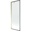 Vonios sienelė Mexen Next I, Gold/Juodas frame, 70 x 150 cm
