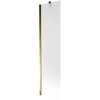 Vonios sienelė Mexen Next I, Gold/matinis stiklas, 50 x 150 cm