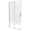 Vonios sienelė Mexen Velar, 100 x 150 cm, Brushed nickel/Transparent