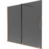 Vonios sienelė Mexen Velar, 170 x 150 cm, Brushed copper/Graphite