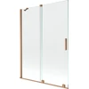 Vonios sienelė Mexen Velar II, Brushed copper, 130 x 150 cm
