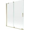 Vonios sienelė Mexen Velar II, Gold, 140 x 150 cm