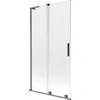 Vonios sienelė Mexen Velar L, 100 x 150 cm, Brushed gun pilka/Transparent