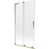 Vonios sienelė Mexen Velar L, 100 x 150 cm, Gold/Transparent