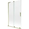 Vonios sienelė Mexen Velar L, 110 x 150 cm, Gold/Transparent