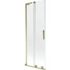 Vonios sienelė Mexen Velar L, 75 x 150 cm, Gold/Transparent